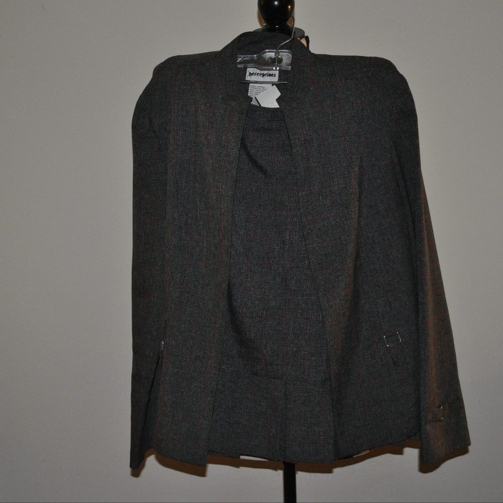 Perceptions Pleated Skirt Suit